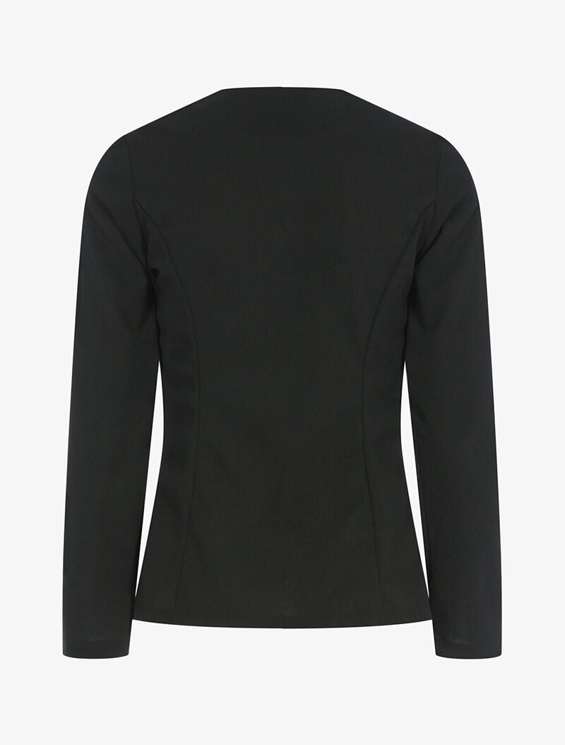 Veste légère coupe droite - noir - 2
