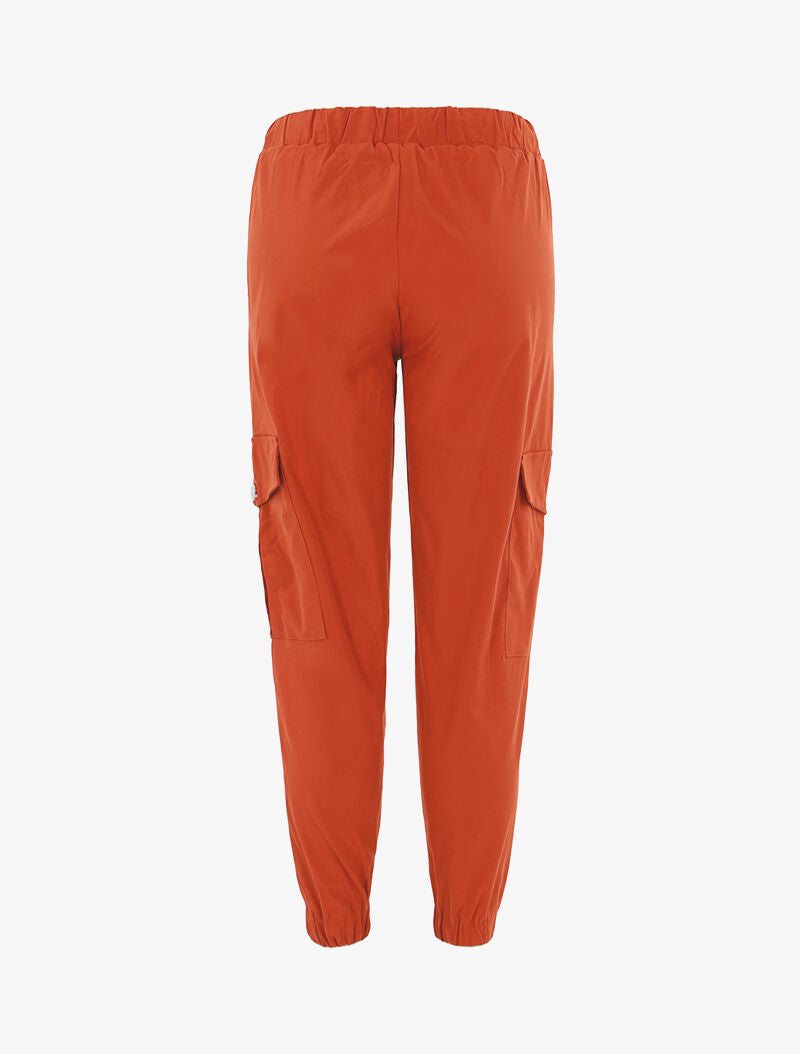 Pantalón cargo 7/8 - ladrillo