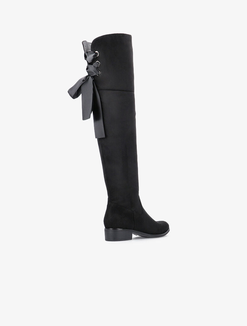 Cuissardes à flot en ruban - noir - 5