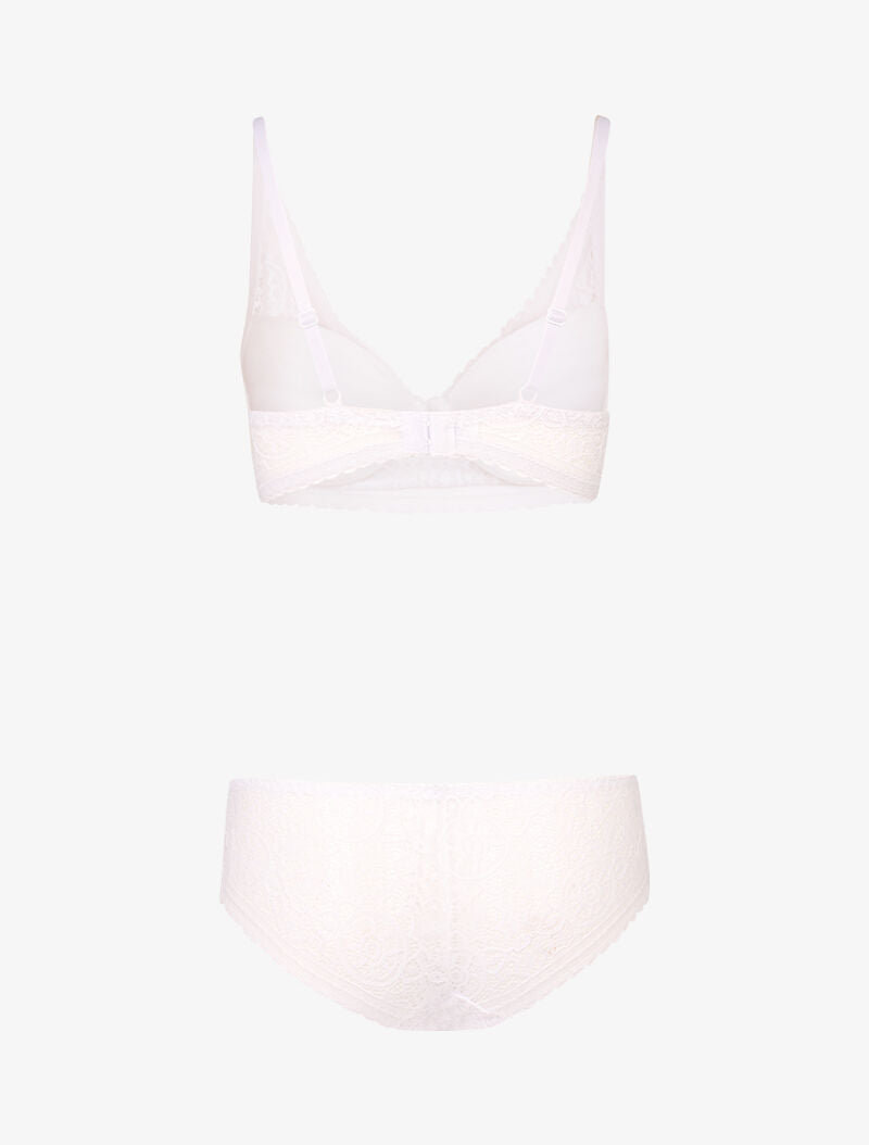 Ensemble ampliforme bustier - blanc - 2