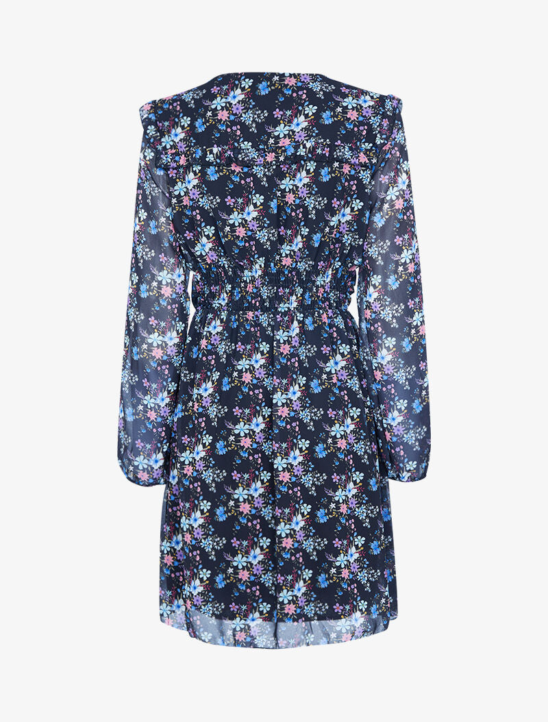 Robe à imprimé floral - noir - 2