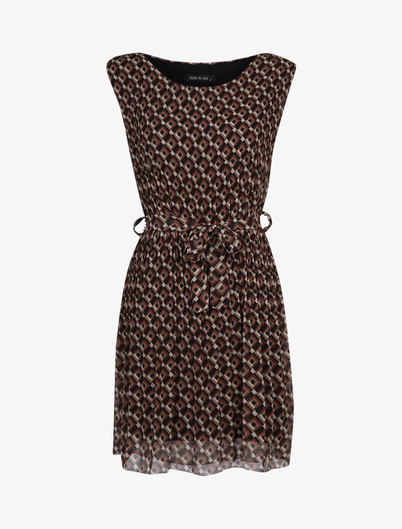 Robe gaufrée à imprimé 70&