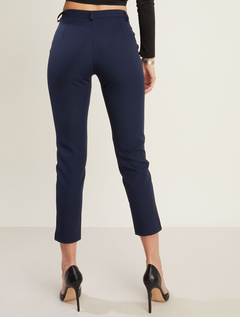 Pantalón 7/8 liso - marina