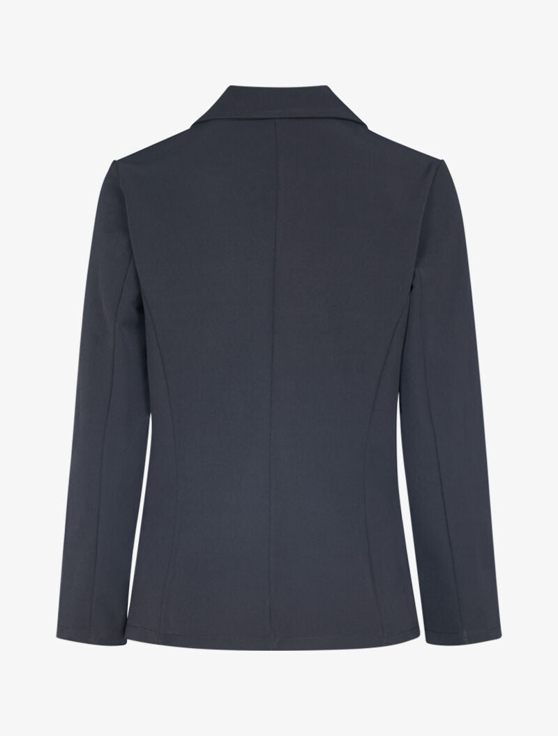 Blazer fluide uni - noir - 2