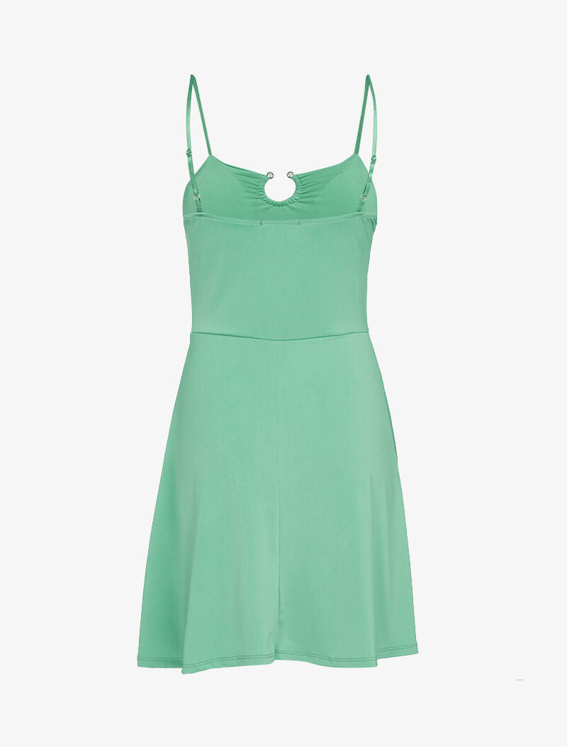 Robe patineuse fluide - vert - 2