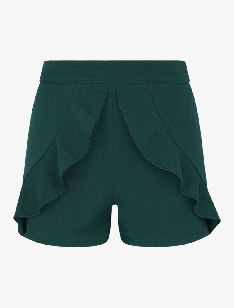 Short à avant volanté - vert - 2