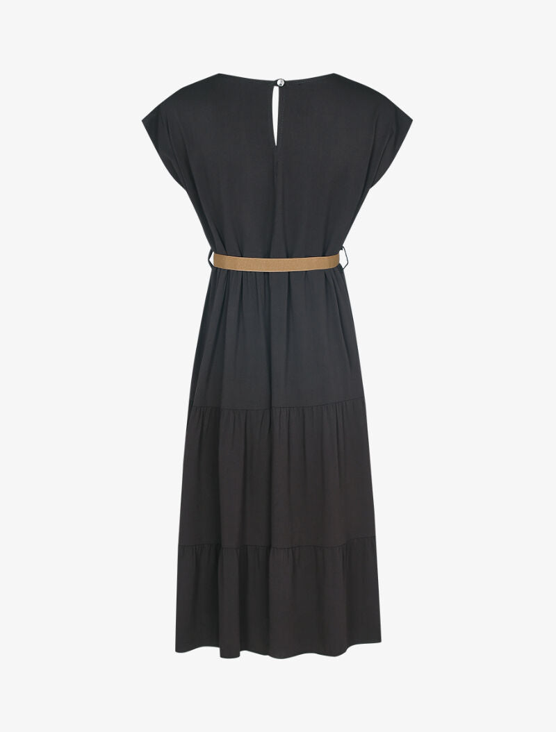 Robe trapèze basique - noir - 2