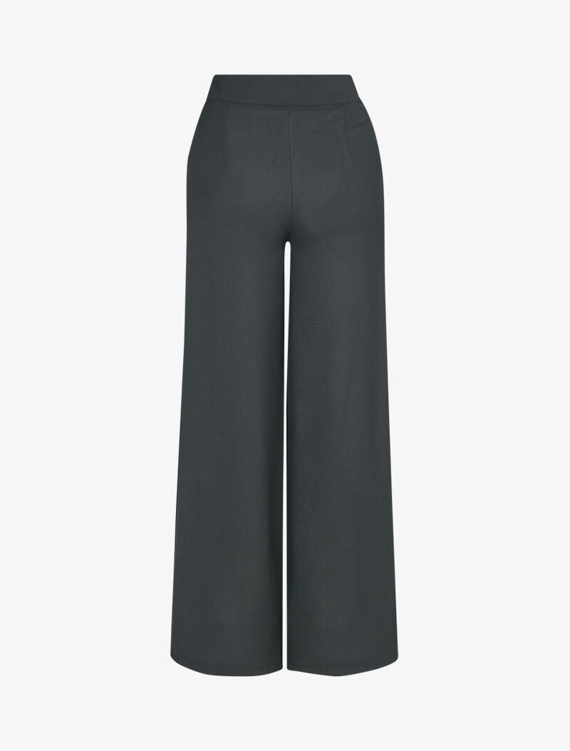 Pantalon coupe droite ample - noir - 2