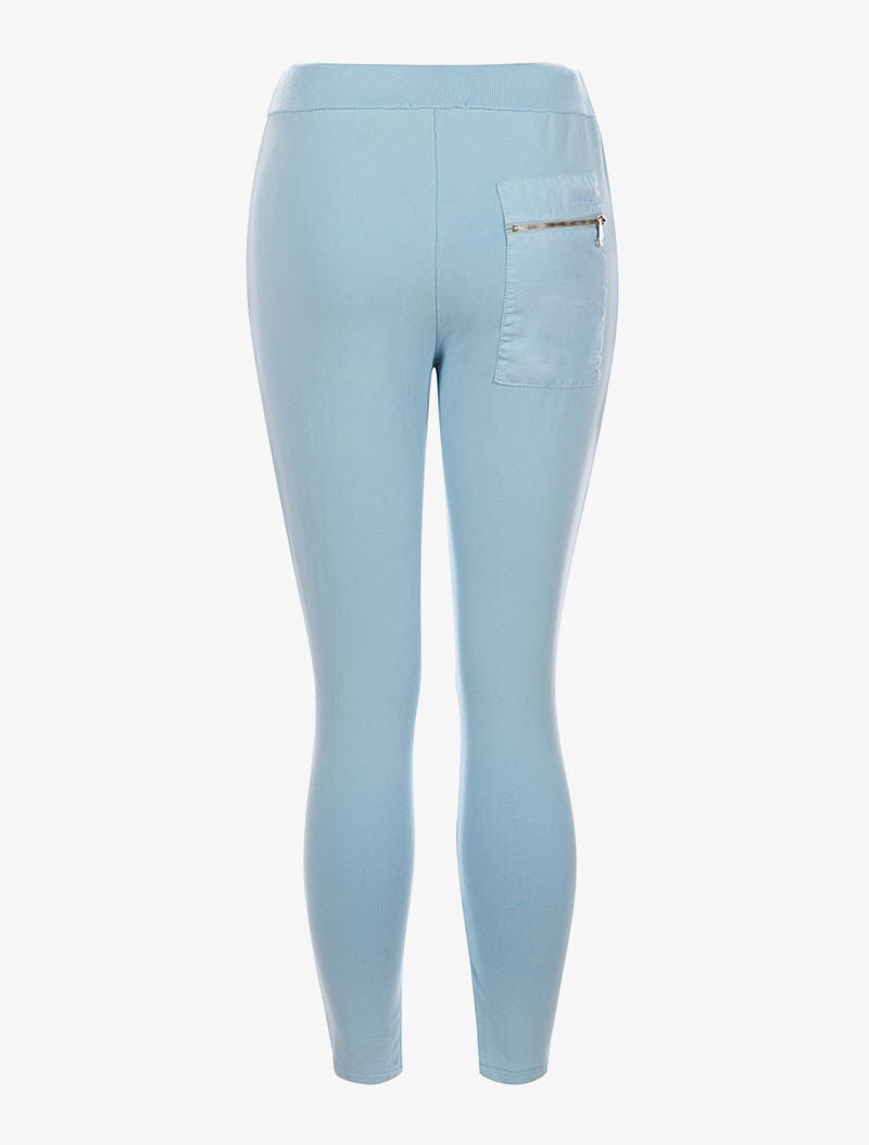 Jogpants 7/8 liso - azul cielo