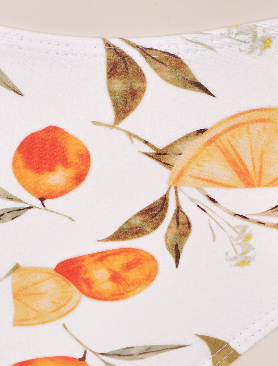 Bikini à imprimé citrons - Blanc - 4