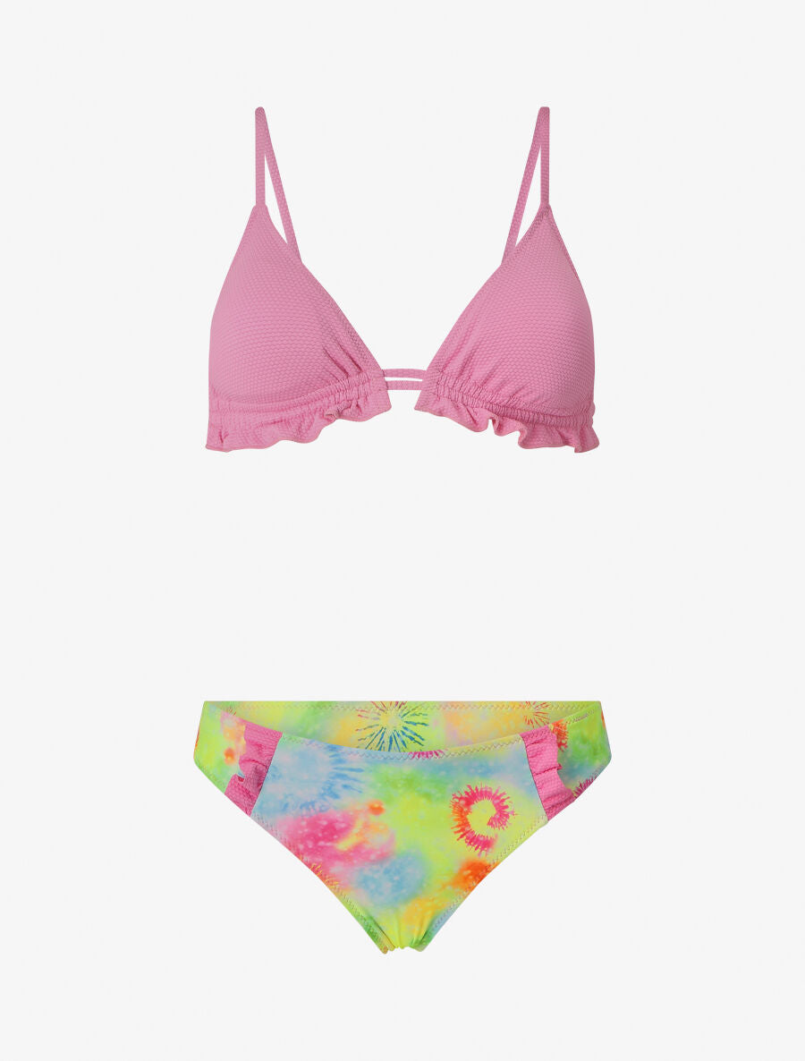 Bikini dépareillé tie and dye - Rose - 2