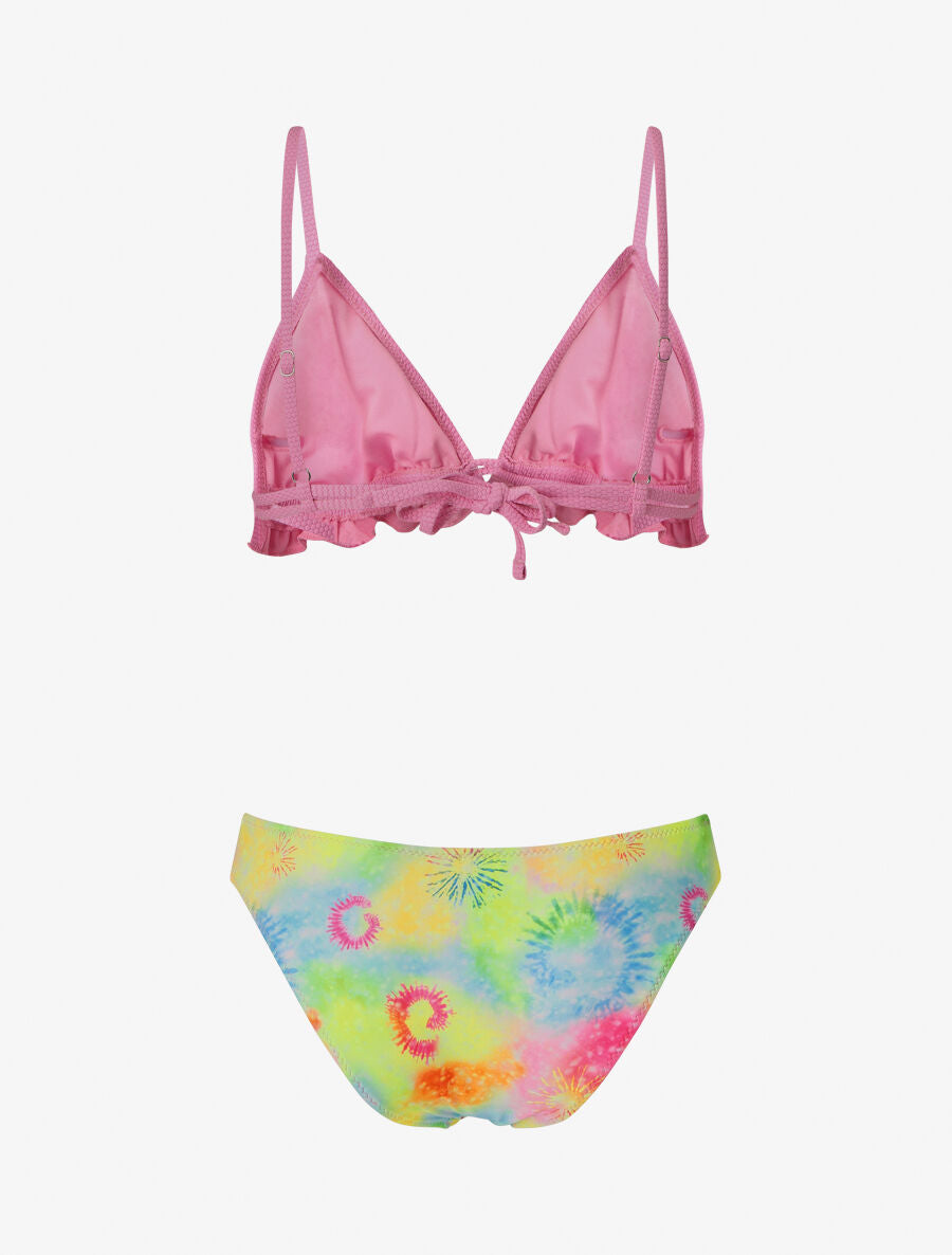 Bikini dépareillé tie and dye - Rose - 3