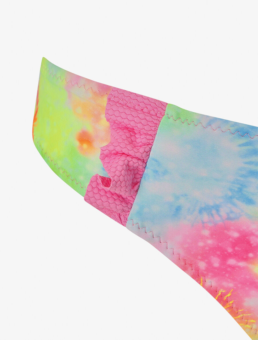 Bikini dépareillé tie and dye - Rose - 4