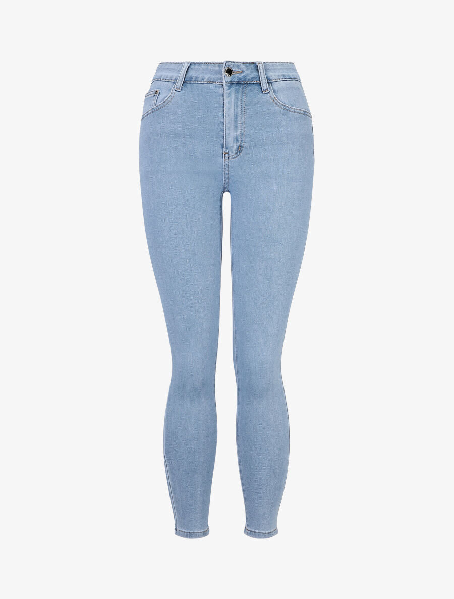 Jean push up coupe skinny - Bleu - 2