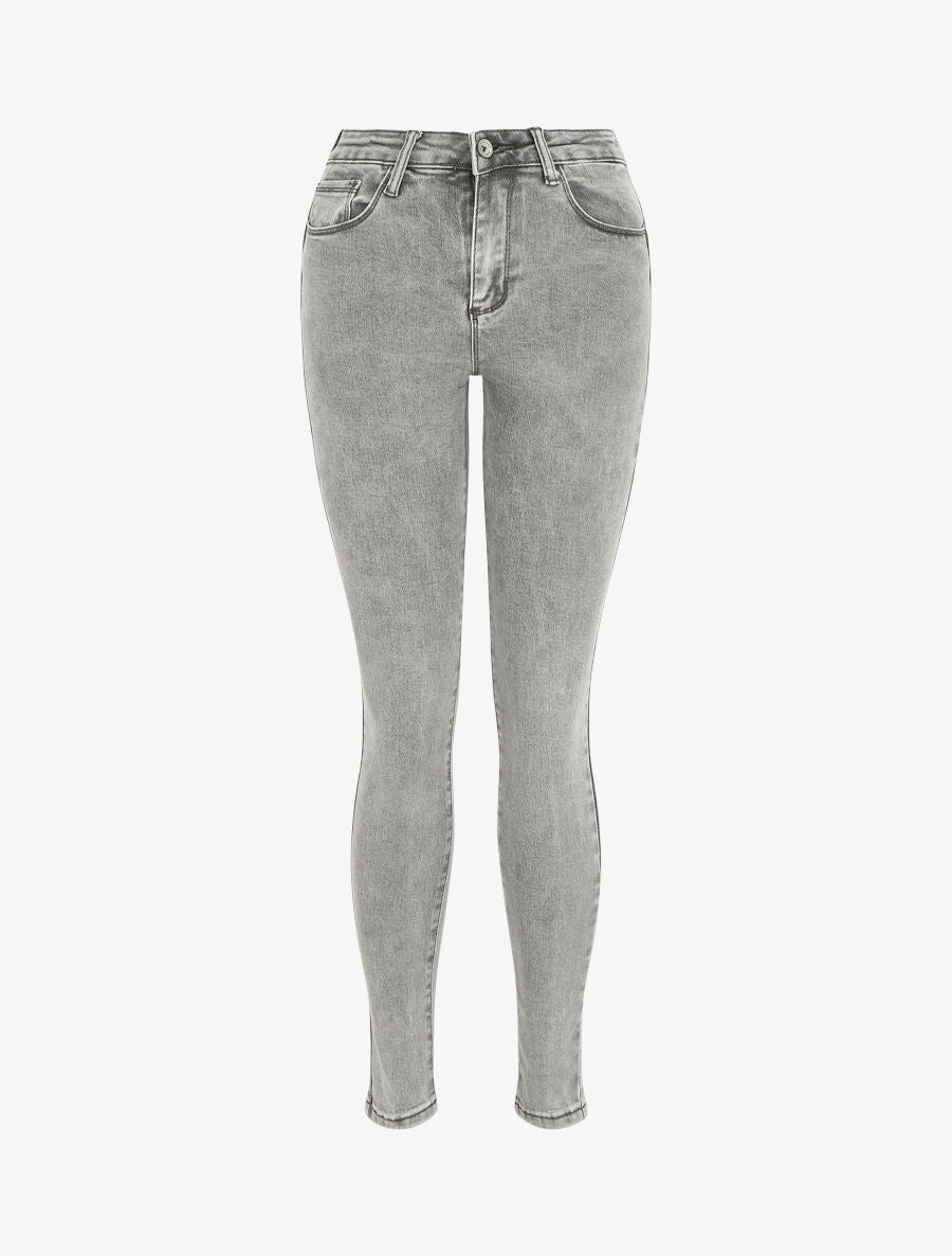 Jean push up coupe slim - Gris - 5
