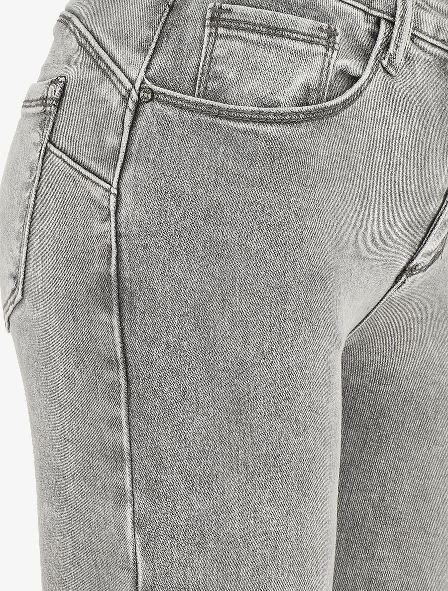 Jean push up coupe slim - Gris - 3