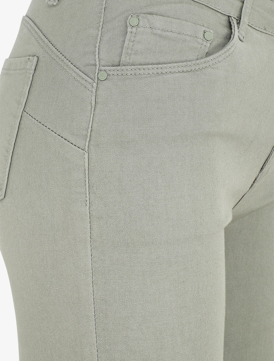 Jean uni coupe skinny - Kaki - 3