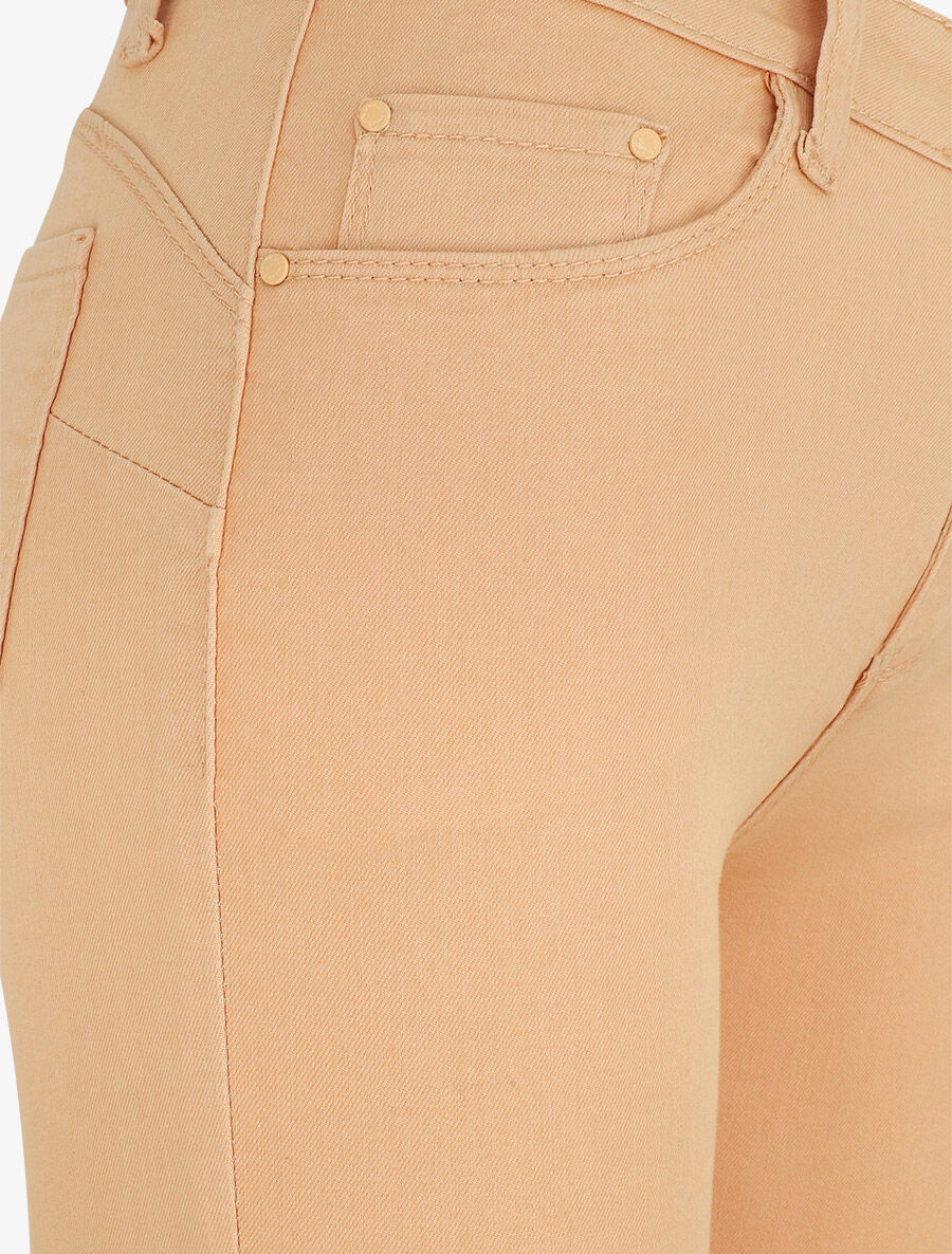 Jean uni coupe skinny - Orange - 3