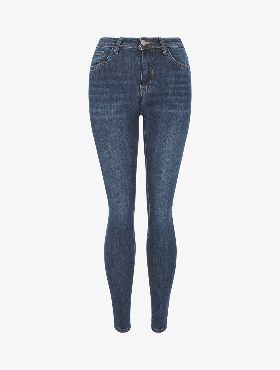 Jean classique coupe skinny - Bleu - 4