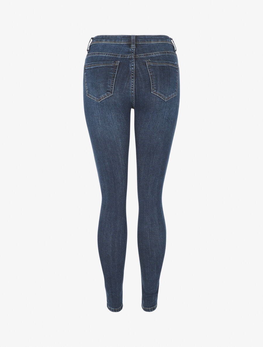 Jean classique coupe skinny - Bleu - 2