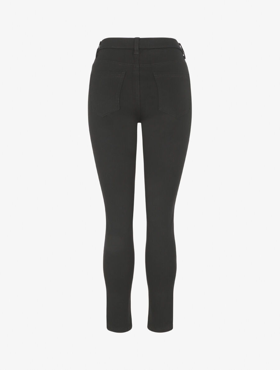 Jean uni coupe slim - Noir - 2