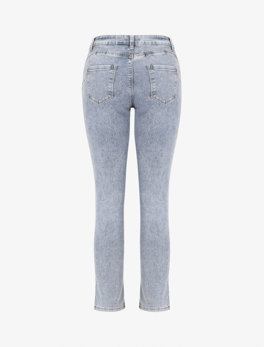 Jean push up coupe slim - Bleu - 2