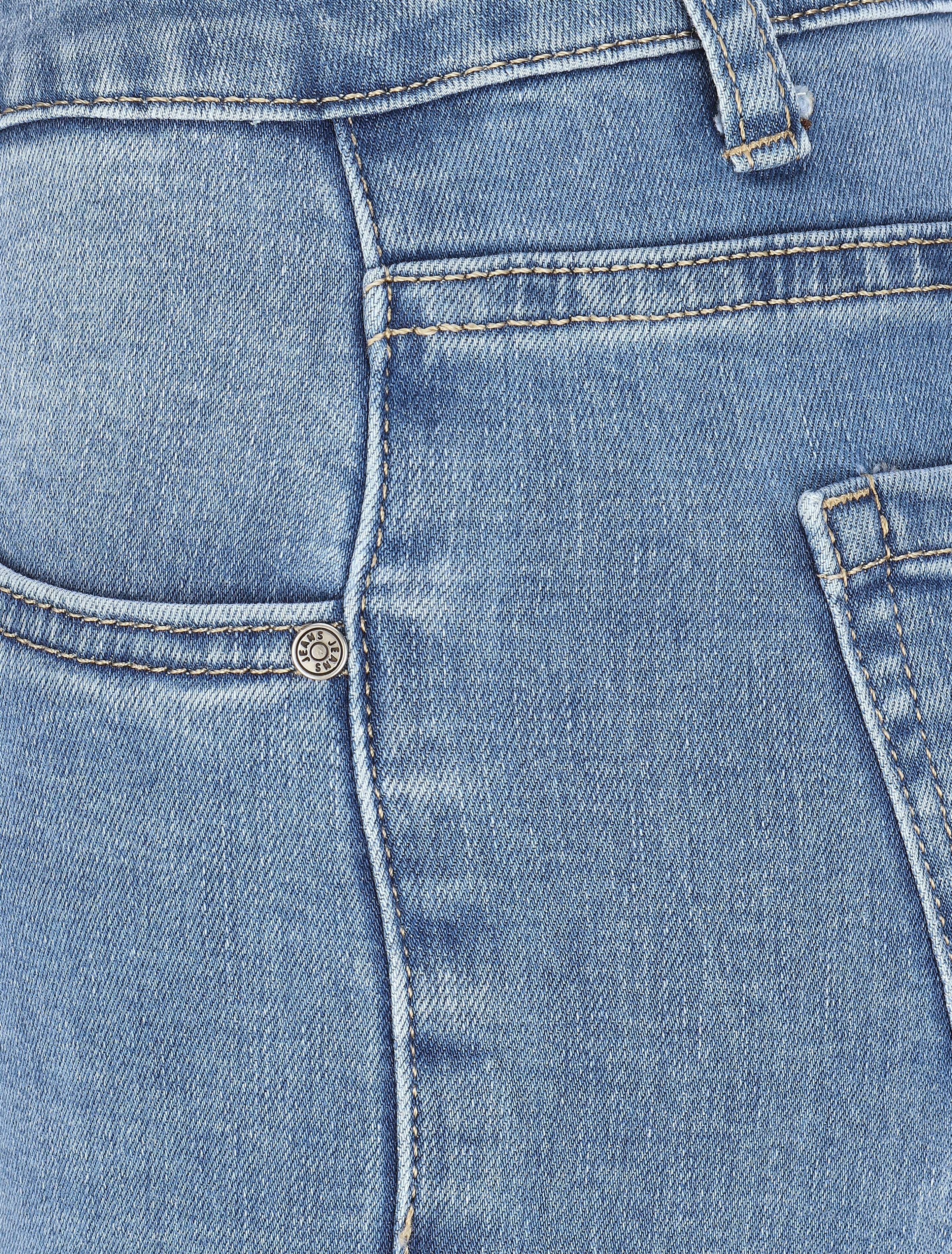 Jean slim délavé taille standard - Bleu clair - 3