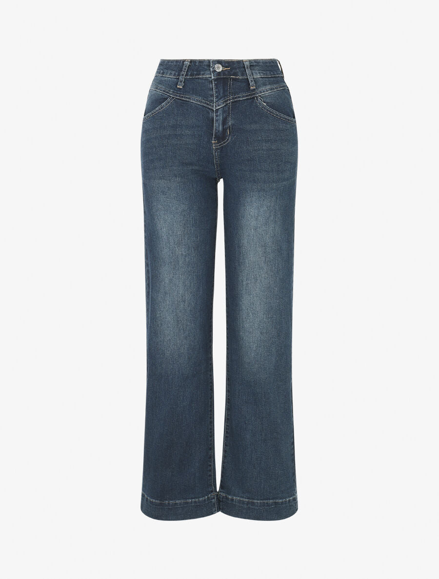 Jean classique coupe droite - Bleu - 1