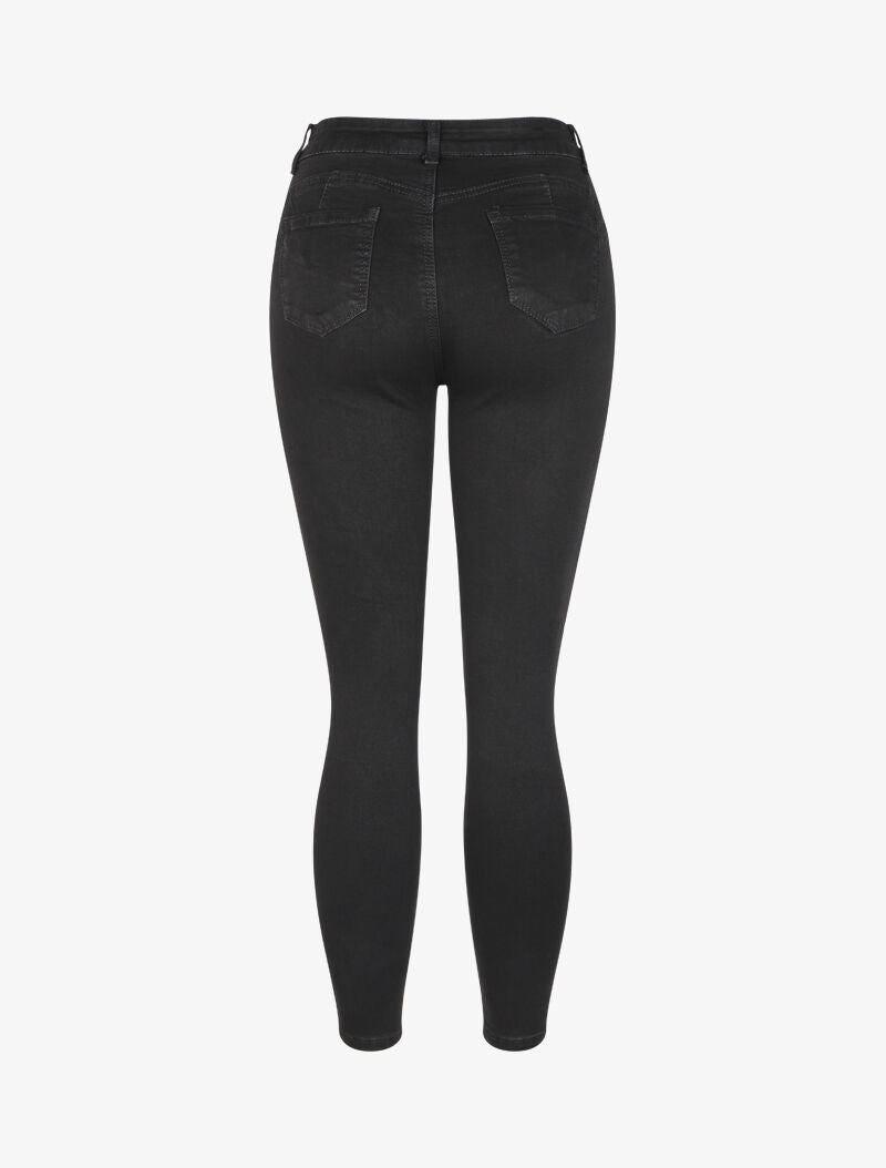 Jean skinny uni - Noir - 2