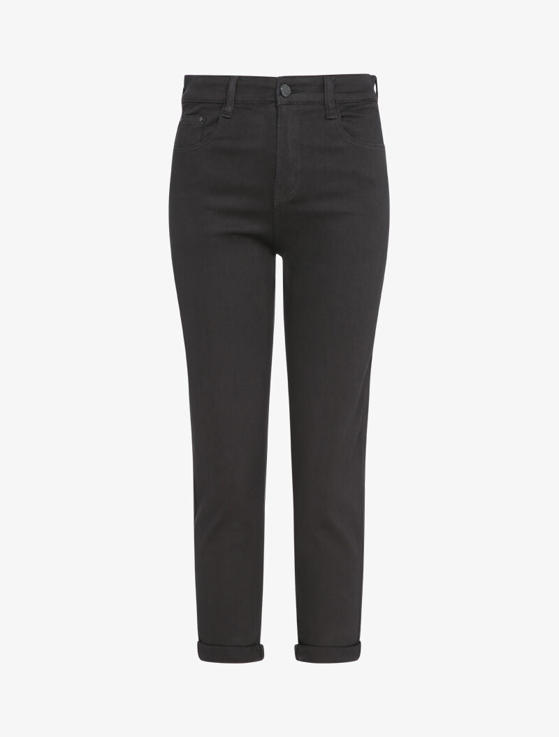 Mom jean 7/8 taille haute - Noir - 3