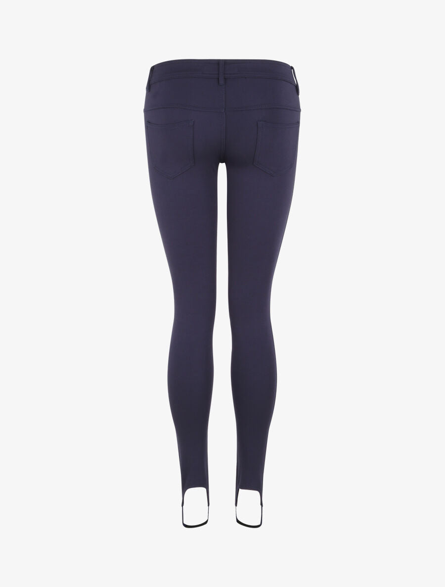 Fuseau style jean stretch - Marine - 2
