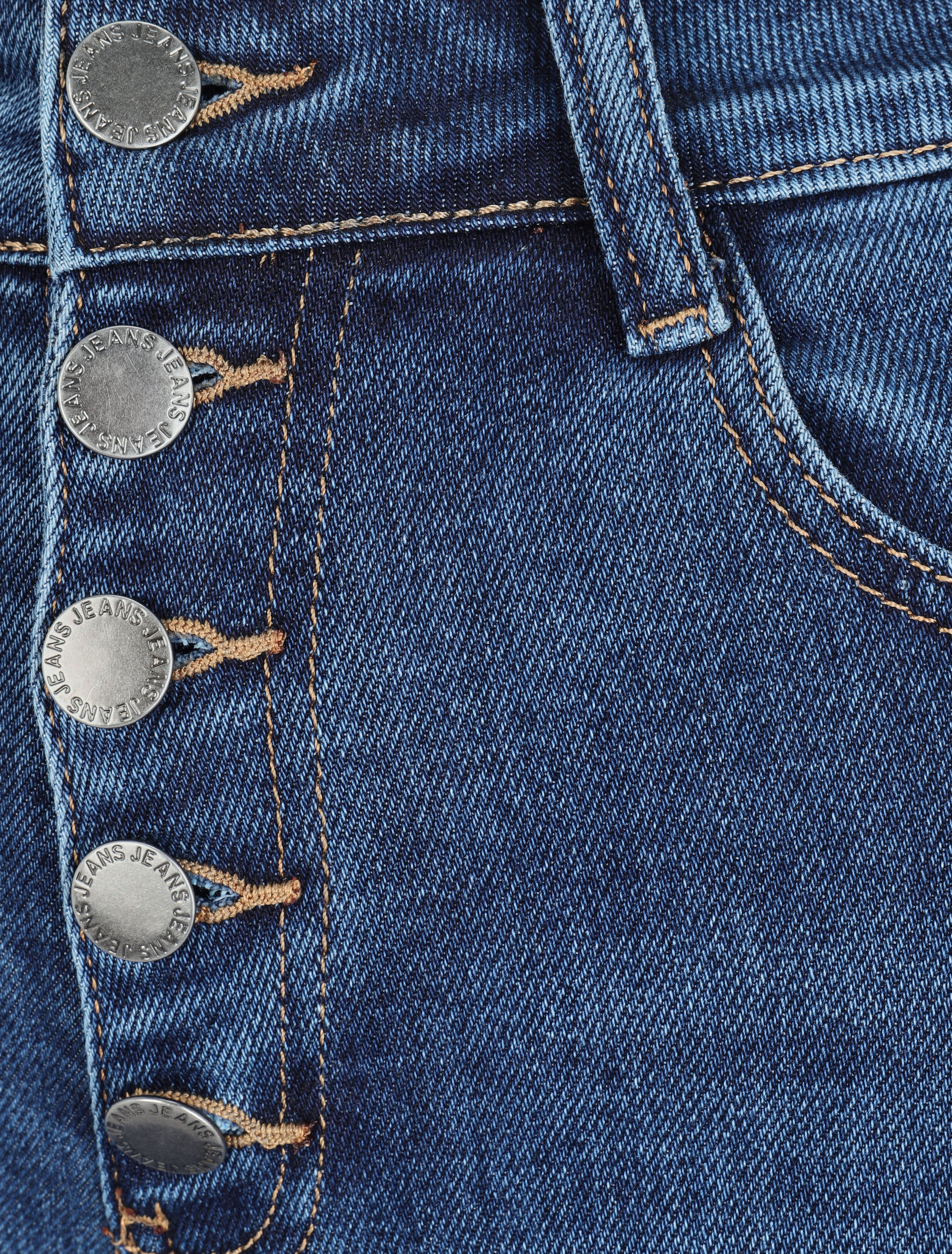 Jean flare délavé - Bleu - 3
