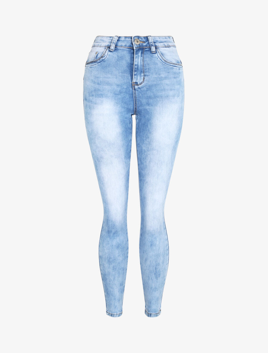 Jean skinny push up - Bleu - 3