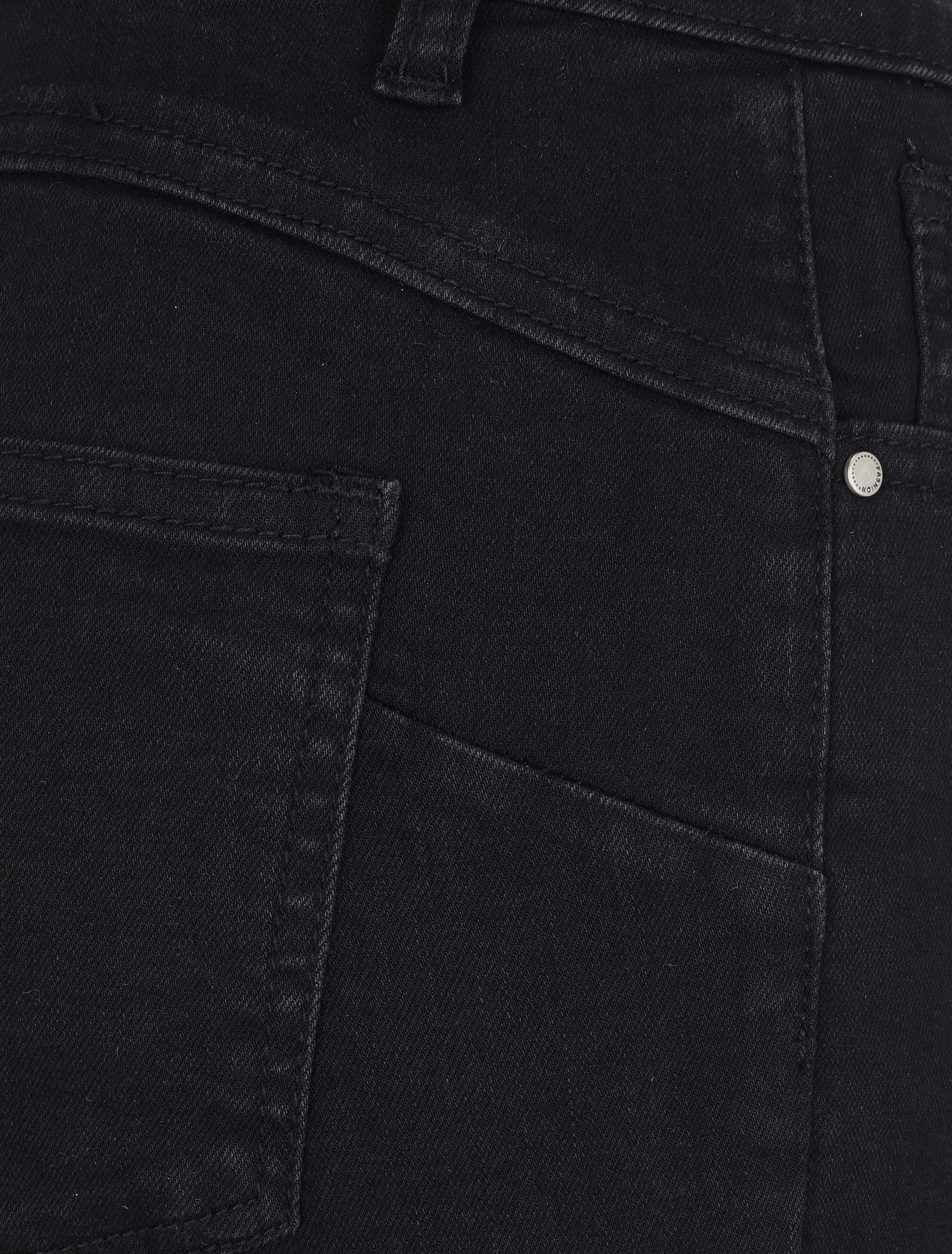 Jean skinny grande taille à taille haute - Noir - 3
