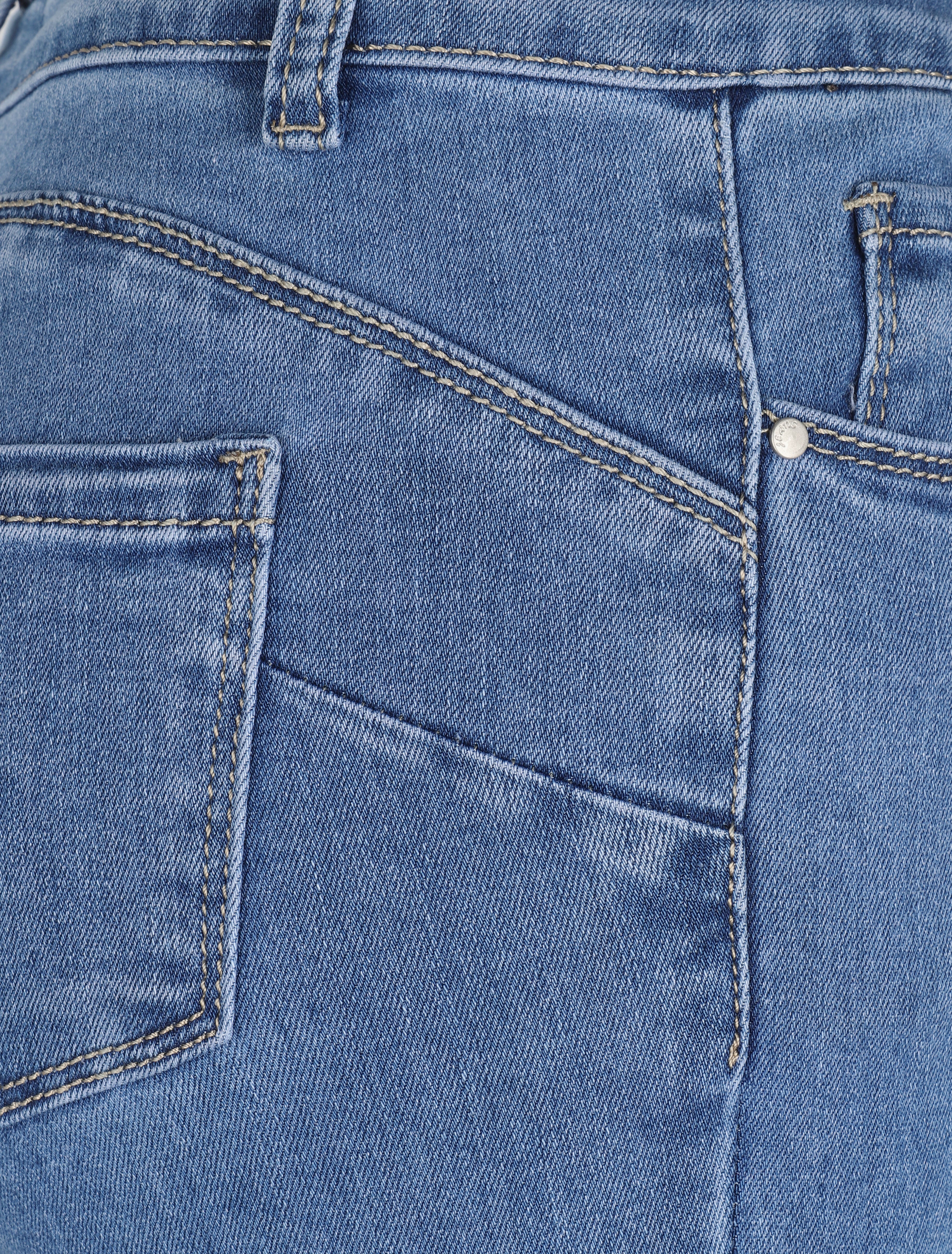 Jean skinny uni - Bleu - 3
