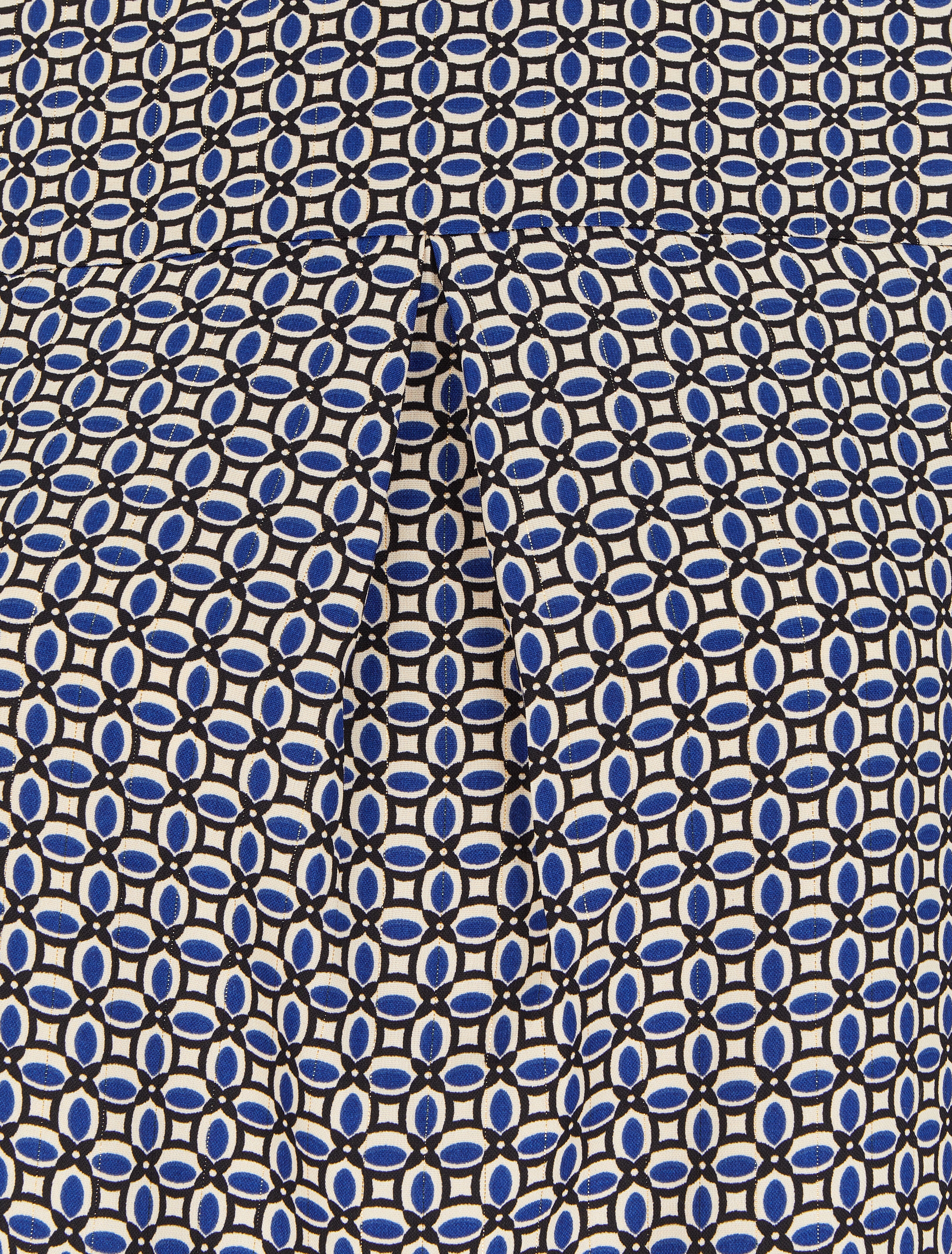 Blouse à motifs graphiques - Bleu - 3
