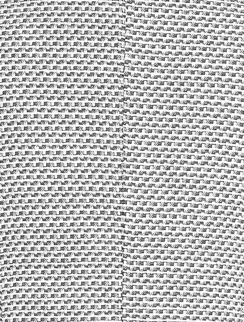 Veste effet tweed à poches décoratives - Noir - 3