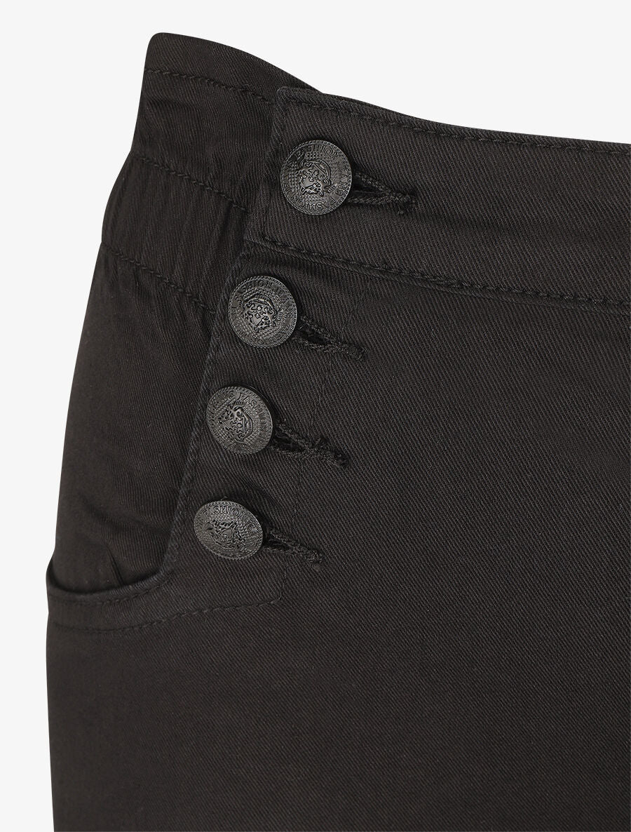 Jean élastiqué coupe slim - Noir - 3