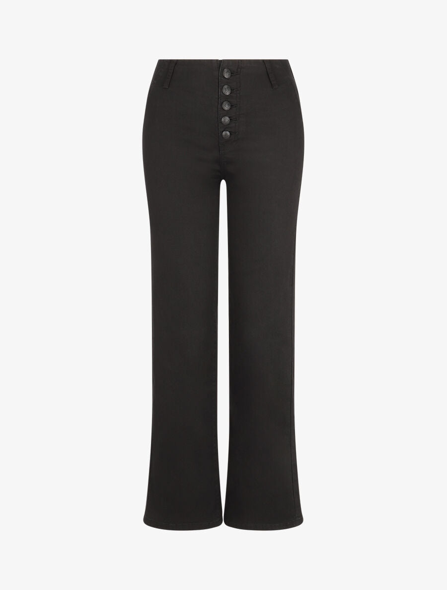 Jean basique coupe droite - Noir - 5