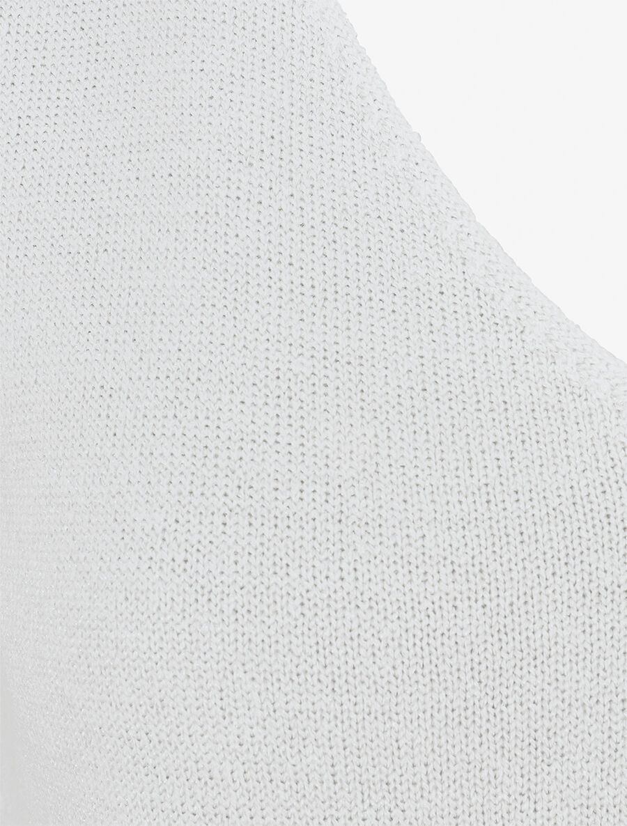 Débardeur en maille irisée - Blanc - 3