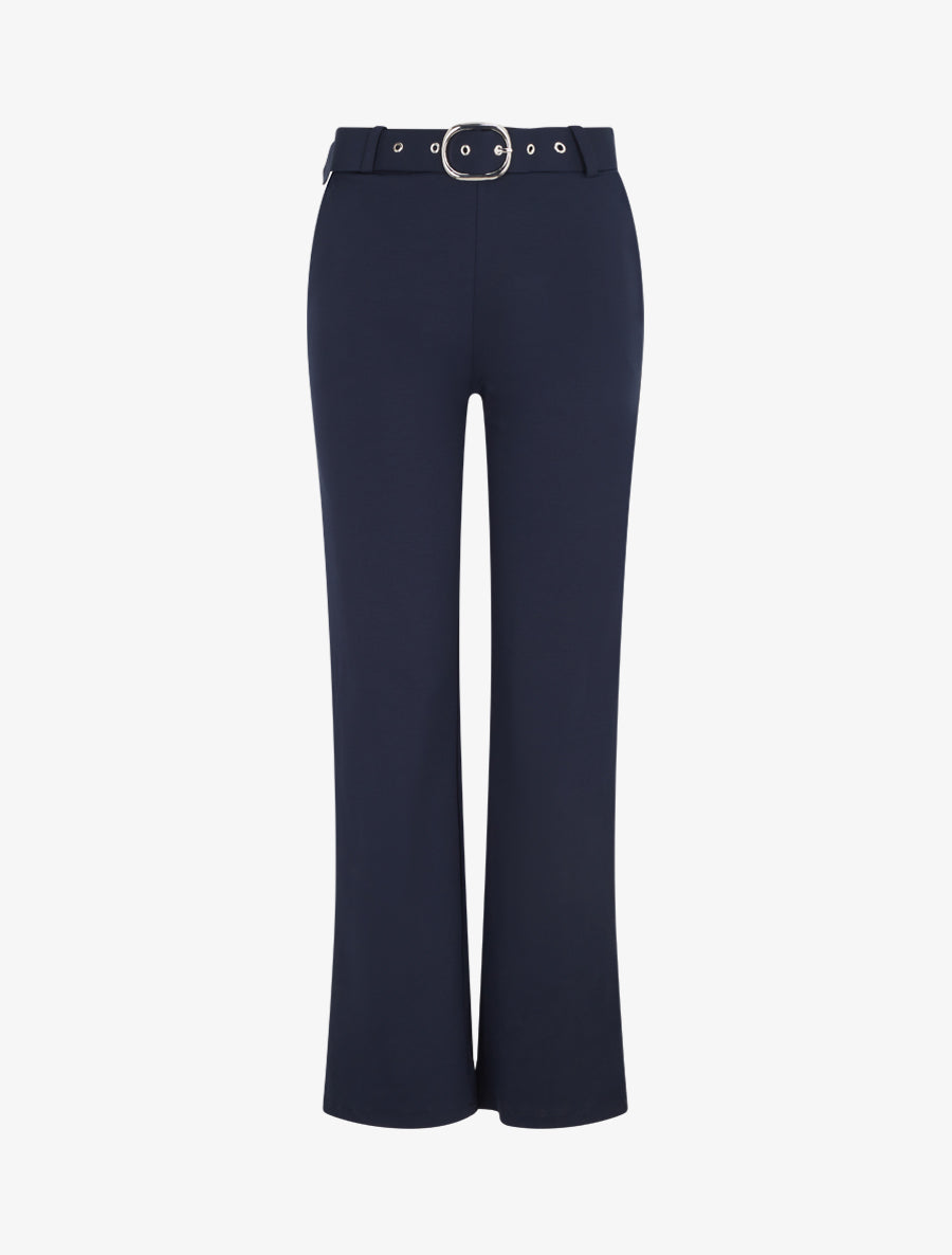 Pantalón largo elástico - Marine