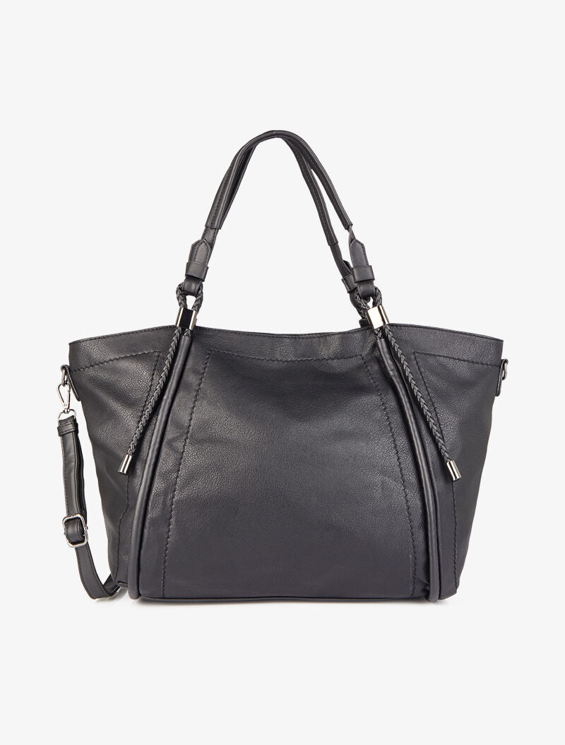 Sac cabas Marlène - Noir - 5
