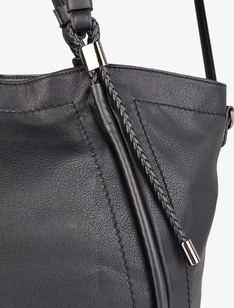 Sac cabas Marlène - Noir - 4