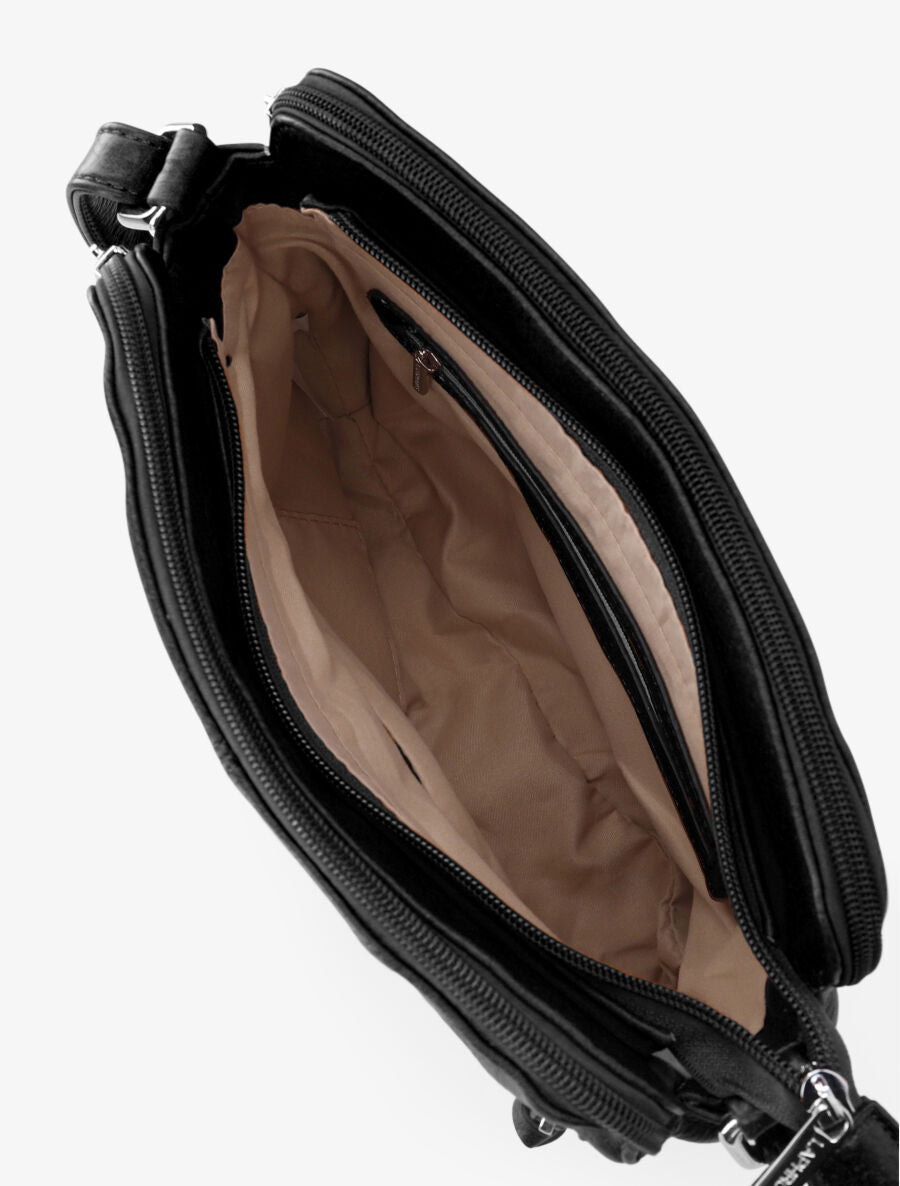 Sac besace Amara - Noir - 5