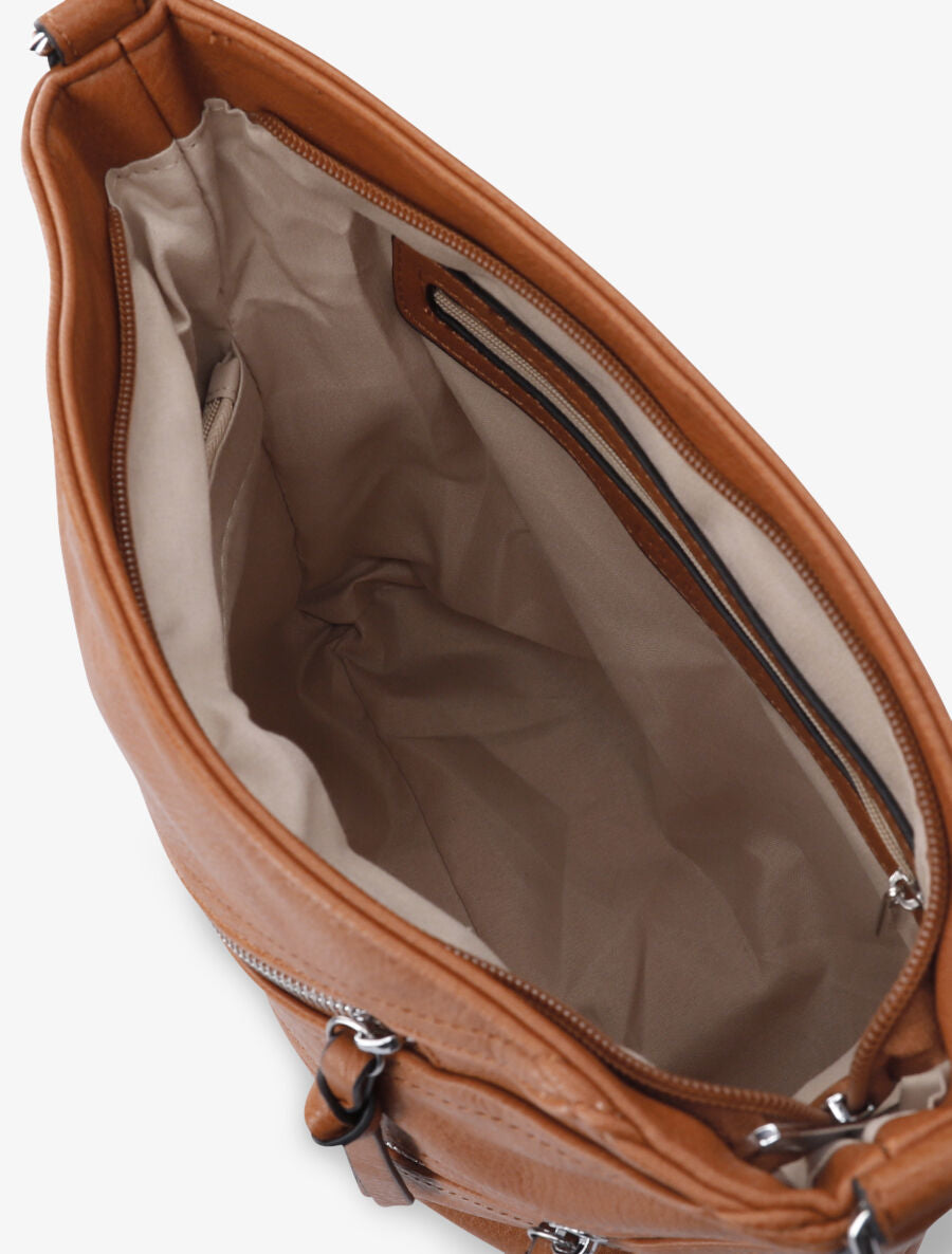 Sac besace Itohan - Camel - 5