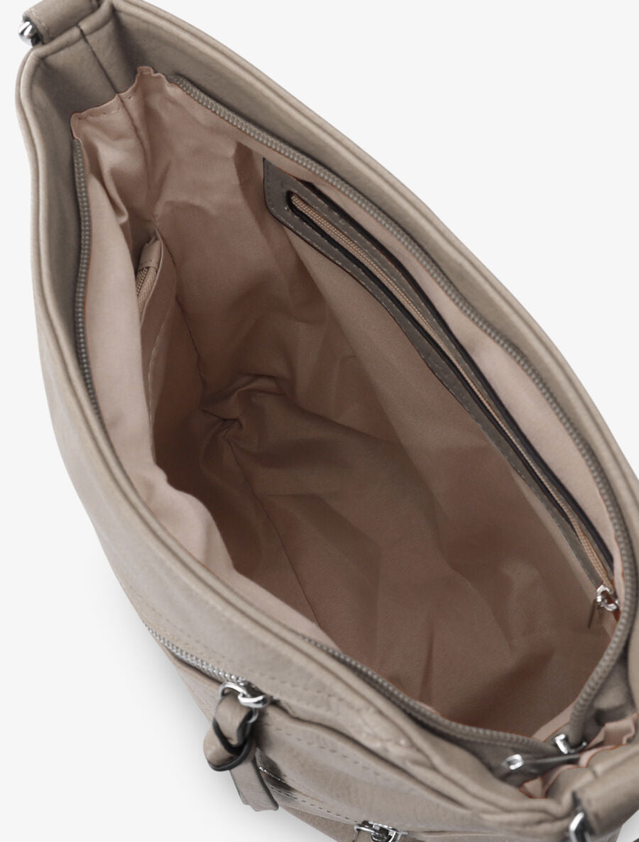 Sac besace Itohan - Taupe - 5