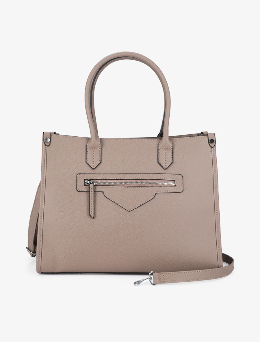 Sac cabas Rubi - Taupe - 5