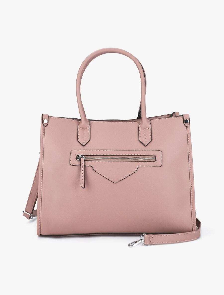 Sac cabas Rubi - Rose pâle - 1