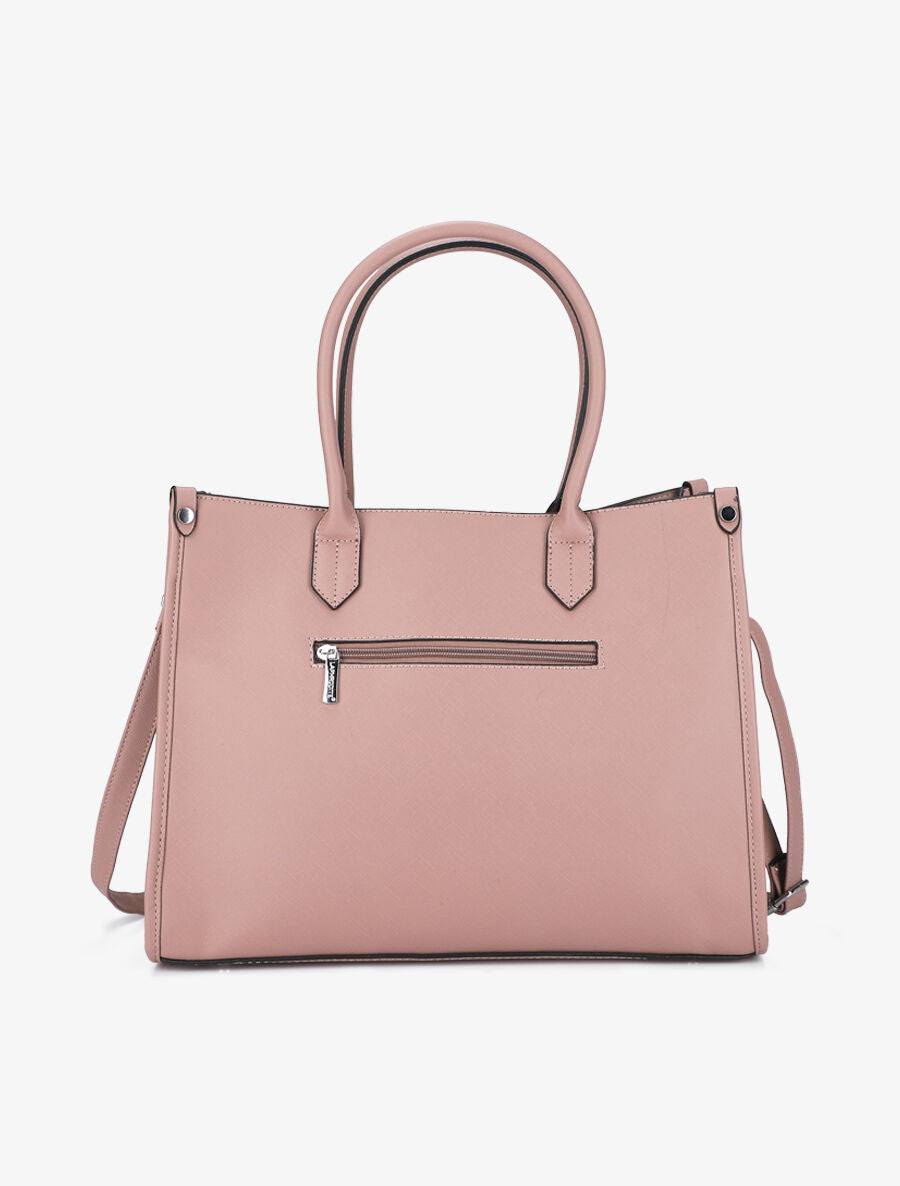 Sac cabas Rubi - Rose pâle - 2