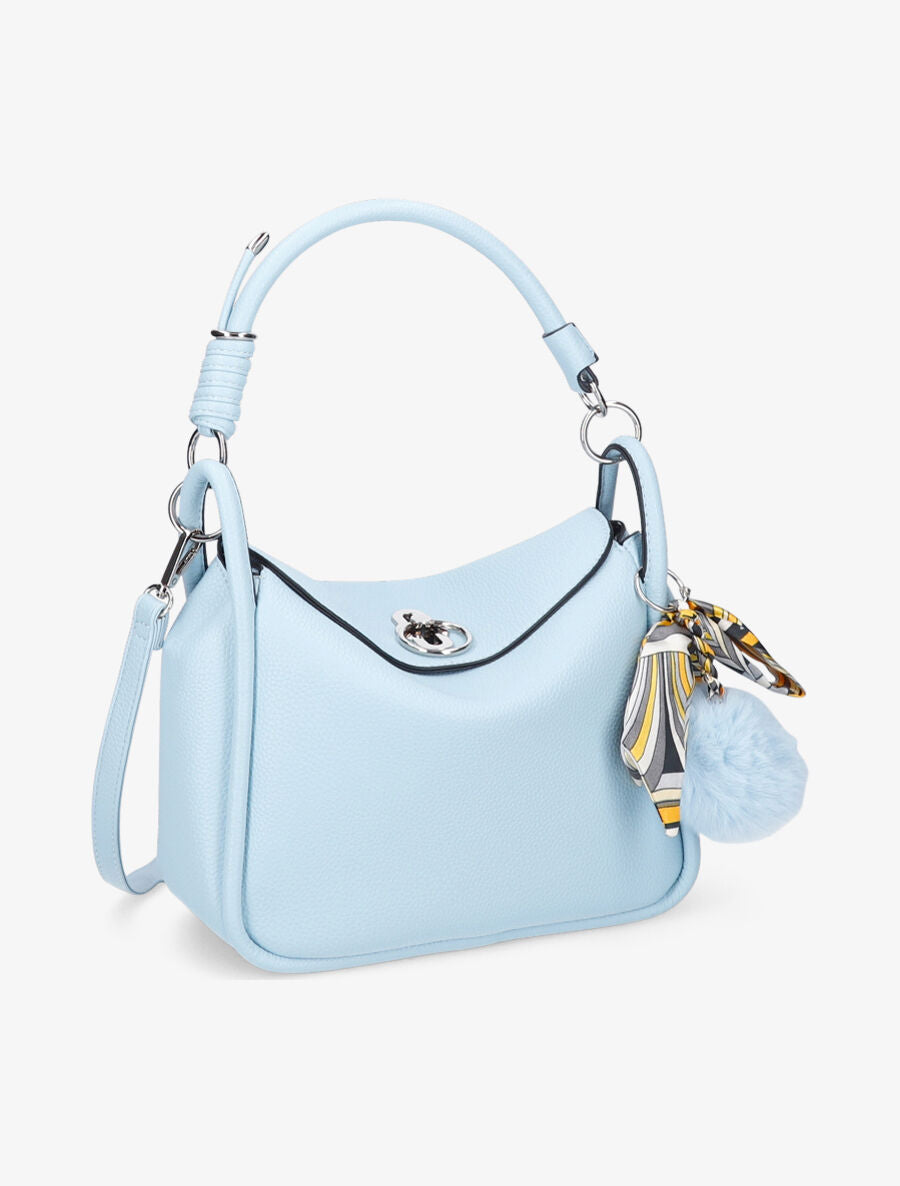 Sac bandoulière Andréa - Bleu ciel - 3